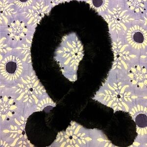 Rabbit Fur Scarf